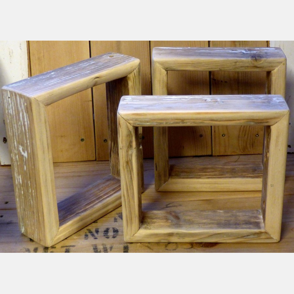 Frames on table